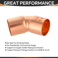3/4" 45º Copper Elbow Plumbingsell