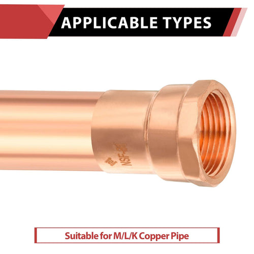 2" C X FNPT Copper Female Adapter Plumbingsell