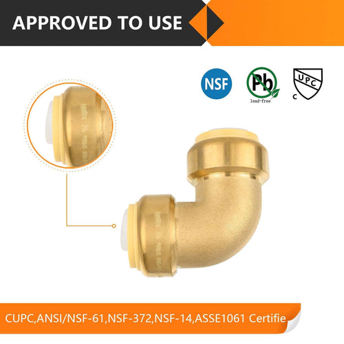 1" x 1" Push Fit Elbow Plumbingsell