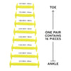 Yellow Stretchy Tieless Silicone Elastic Shoelaces | 16 Straps The Original Stretchlace