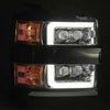 AlphaRex 15-18 Chevy 2500HD NOVA LED Proj Headlights Plank Style Black w/Activ Light/Seq Signal/DRL OffRoadUSA.com