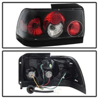 Spyder Toyota Corolla 93-97 Euro Style Tail Lights Black ALT-YD-TC93-BK OffRoadUSA.com