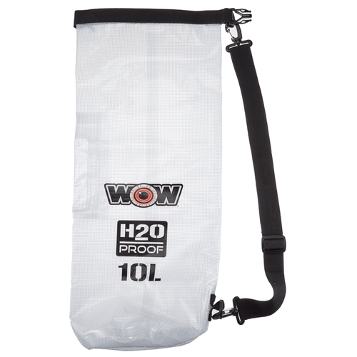 WOW Watersports H2O Proof 10L Drybag Clear Jupiter Gear