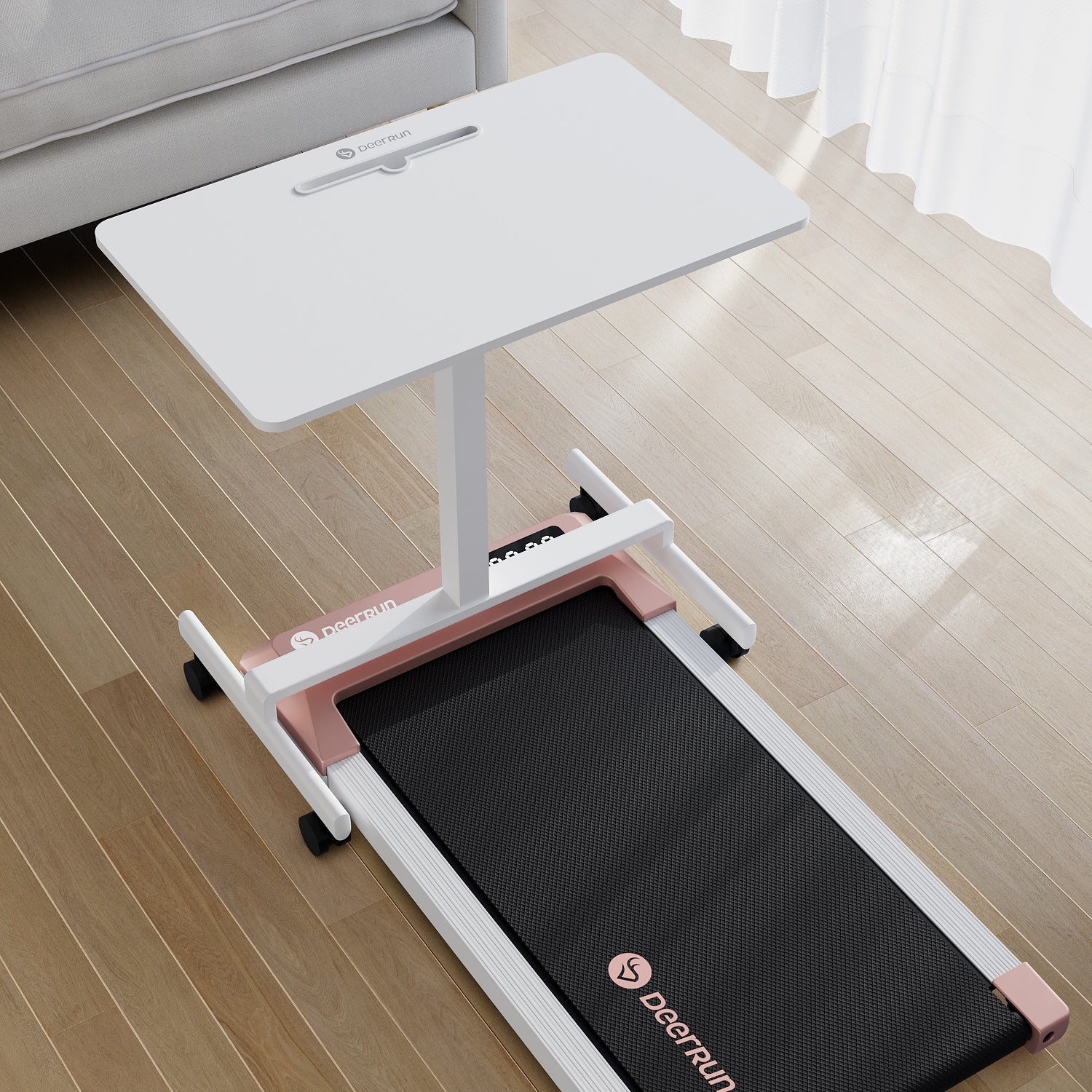 DeerRun® DeerRun Q1 Urban Mini Under-Desk Treadmill with Remote Control