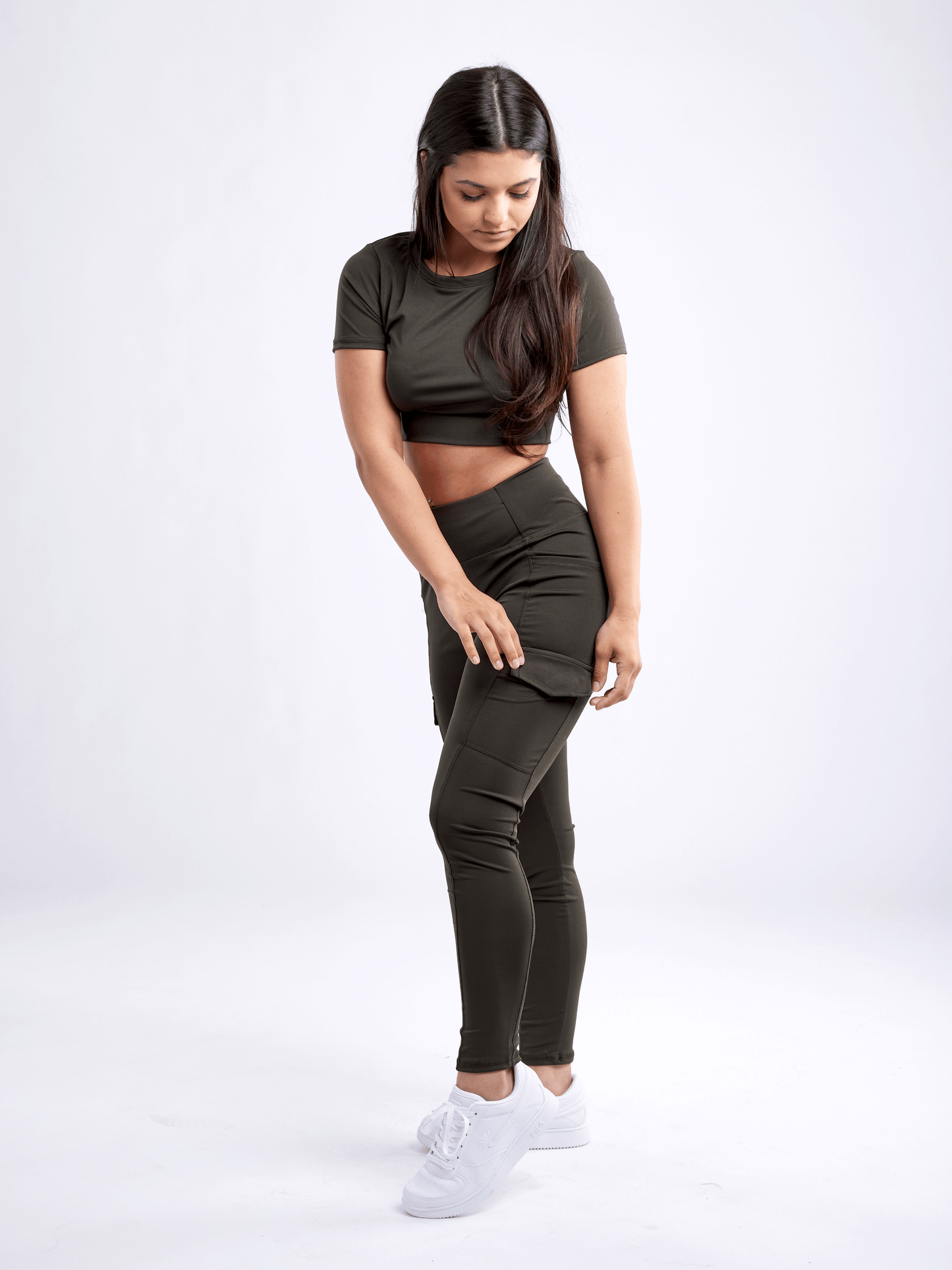 JupiterGear High-Waisted Leggings with Side Cargo Pockets Jupiter Gear