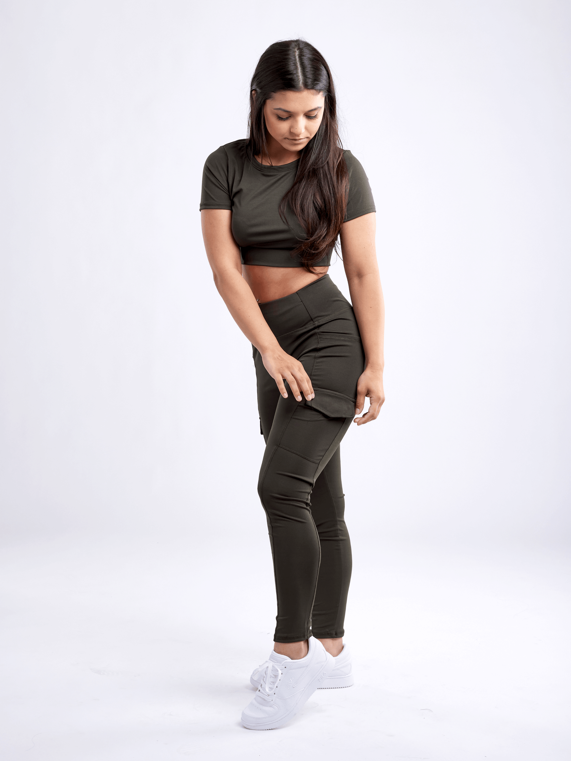 JupiterGear High-Waisted Leggings with Side Cargo Pockets Jupiter Gear