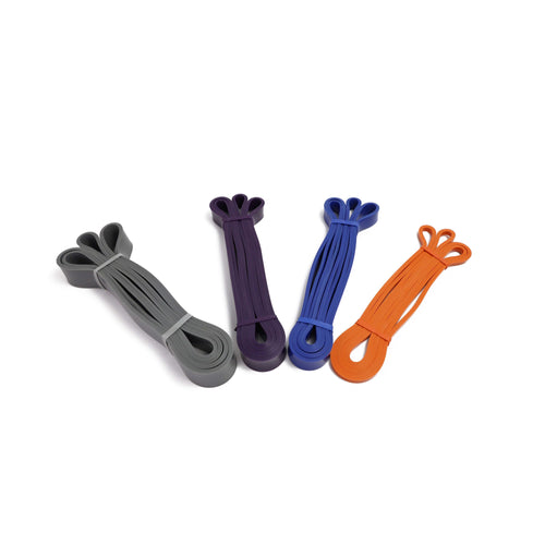 Pack Of Four Full Body Workout Super Bands Jupiter Gear