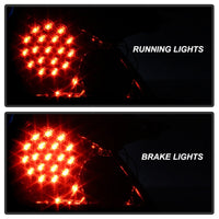Spyder Nissan 350Z 03-05 LED Tail Lights Smoke ALT-YD-N350Z02-LED-SM OffRoadUSA.com