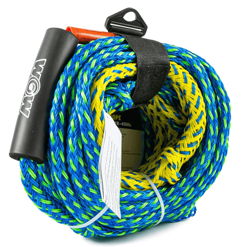 WOW Watersports 60ft 4-Rider 4K Tow Rope with 2 Sections Jupiter Gear
