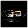 Spyder BMW F30 3 Series 4Dr LED Projector Headlights Chrome PRO-JH-BF3012H-4D-LED-C OffRoadUSA.com