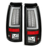 Spyder Chevy Silverado 1500/2500 99-02 Version 2 LED Tail Lights - Black ALT-YD-CS99V2-LED-BK OffRoadUSA.com