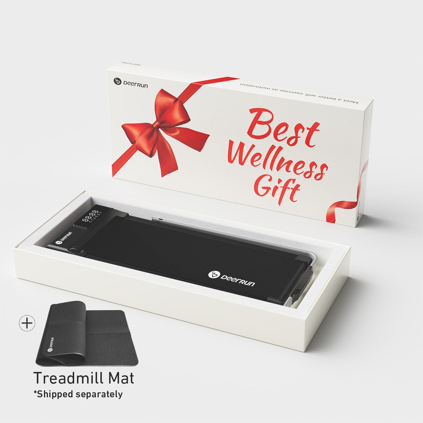 DeerRun® DeerRun A5 Pro Smart 2 in 1 Folding Treadmill Silver