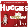 Huggies Little Snugglers Comfortable and Latex-Free Diapers Size 1; Count 168 EasyOptionXY LLC