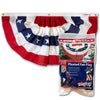 1.5x3ft Printed Polycotton Betsy Flags Mini Fan Flag, Stars and Stripes Bunting EasyOptionXY LLC