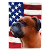 Caroline's Treasures Boxer Dog American Flag Garden Flag EasyOptionXY LLC