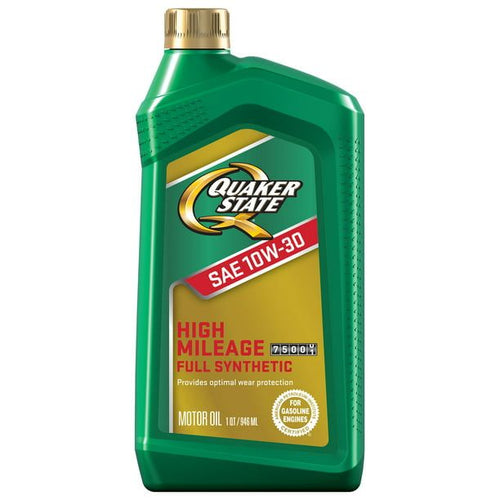Quaker State Full Synthetic High Mileage 10W-30 Motor Oil, 1 Quart EasyOptionXY LLC