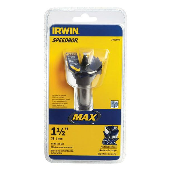 Irwin Speedbor 1-1/2 in. Dia. x 5 in. L Hardened Steel Hole Cutter 1 pc. EasyOptionXY LLC
