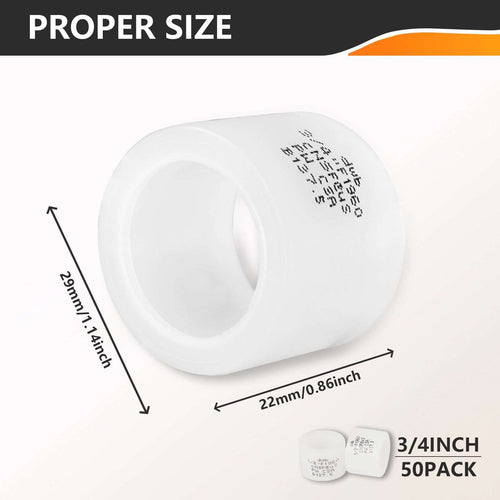 PEX Expansion Ring 3/4" (50) Plumbingsell