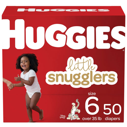Huggies Little Snugglers Wetness Indicator Hypoallergenic Diapers Size 6; Count 50 EasyOptionXY LLC