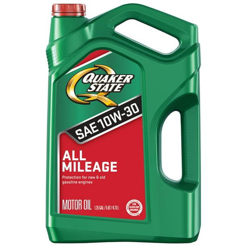 Quaker State All Mileage 10W-30 Motor Oil, 5 Quart EasyOptionXY LLC