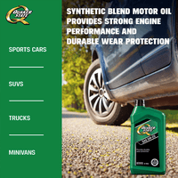 Quaker State Conventional Synthetic Blend 5W-20 Motor Oil, 1 Quart EasyOptionXY LLC