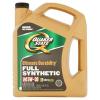 Quaker State Ultimate Durability Full Synthetic SAE 5W-30 Motor Oil, 1.25 gal EasyOptionXY LLC