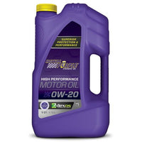 Royal Purple High Performance Motor Oil 0W-20 Premium Synthetic Motor Oil, 5 Quarts EasyOptionXY LLC