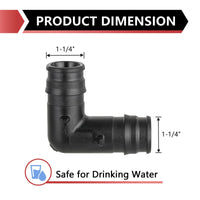 PEX A Expansion 1-1/4" x 1-1/4" PPSU Elbow Plumbingsell