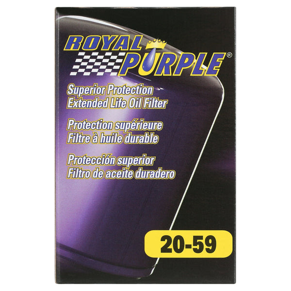Royal Purple Extended Life Oil Filter 20-59, Engine Oil Filter for Buick, Chevrolet, Pontiac, Saturn, Cadillac, GMC, Oldsmobile, Checker Cab, Jeep, Isuzu, Hummer and Saab EasyOptionXY LLC