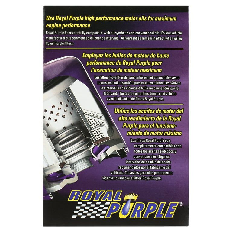 Royal Purple Extended Life Oil Filter 20-59, Engine Oil Filter for Buick, Chevrolet, Pontiac, Saturn, Cadillac, GMC, Oldsmobile, Checker Cab, Jeep, Isuzu, Hummer and Saab EasyOptionXY LLC