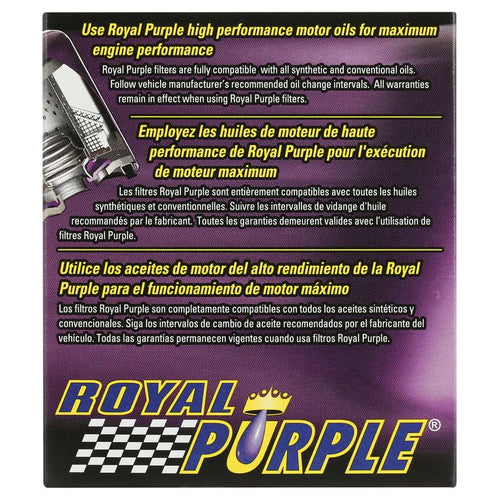 Royal Purple Extended Life Oil Filter 10-47, Engine Oil Filter for American Motors, Buick, Cadillac, Chevrolet, GMC, Daewoo, Isuzu, Jeep, Oldsmobile, Pontiac, Saab, Saturn and Suzuki EasyOptionXY LLC