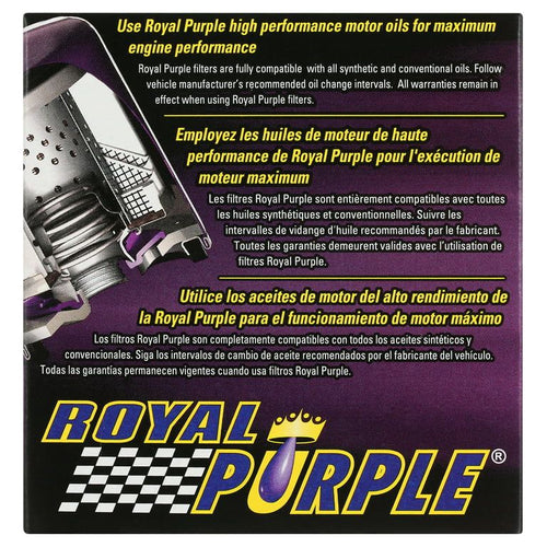 Royal Purple 20-253 Extended Life Engine Motor Oil Filter Fits Chrysler, Dodge, Ford, Mercury, Jeep, Land Rover, Nissan, Toyota, Triumph and VW EasyOptionXY LLC