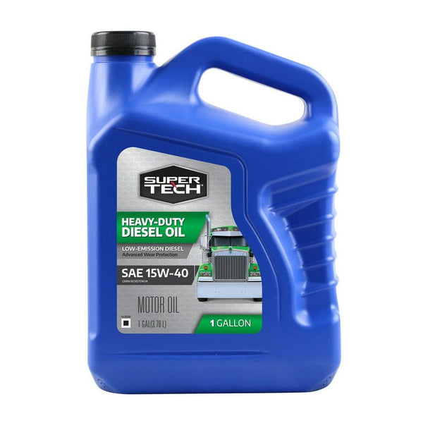 Super Tech Heavy Duty SAE 15W-40 Motor Oil, 1 Gallon EasyOptionXY LLC