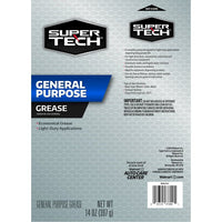 Super Tech General Purpose Grease, 14 oz Tube EasyOptionXY LLC
