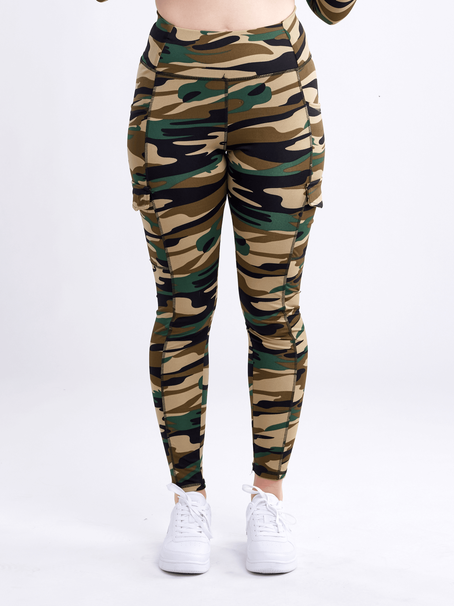 JupiterGear High-Waisted Leggings with Side Cargo Pockets Jupiter Gear