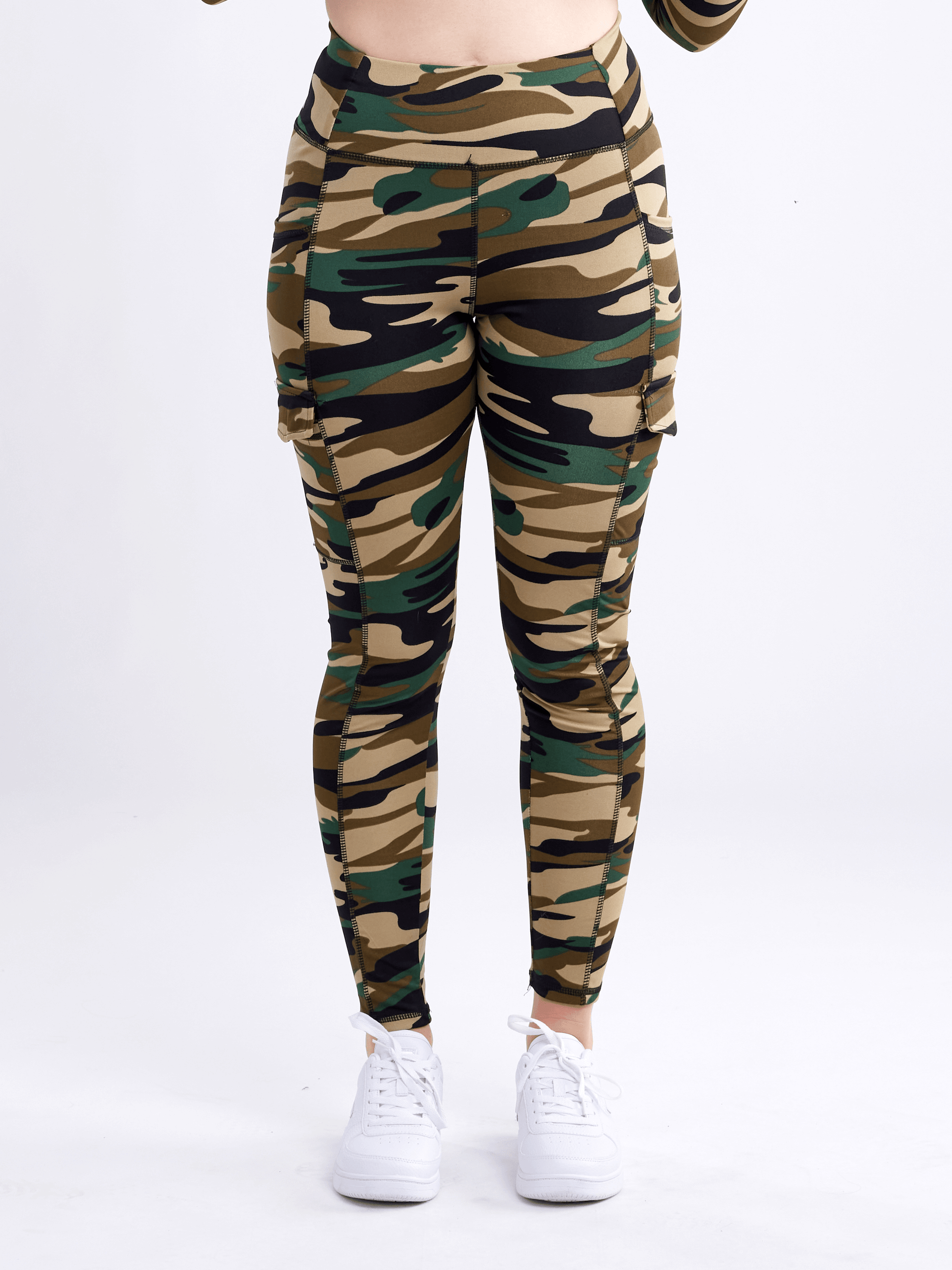 JupiterGear High-Waisted Leggings with Side Cargo Pockets Jupiter Gear
