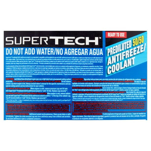 Super Tech 50/50 Antifreeze/Coolant Pre-Mix EasyOptionXY LLC