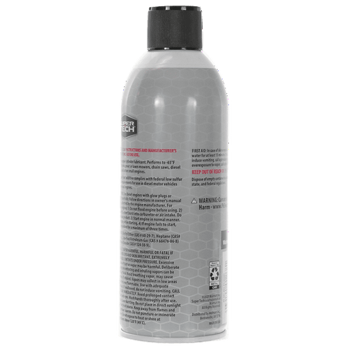 Super Tech Starting Fluid 50% Ether, 10.7 oz. EasyOptionXY LLC