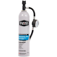 Super Tech Premium R-134a Automotive Refrigerant with Reusable Hose and Gauge, 18 oz, 1 Pack EasyOptionXY LLC