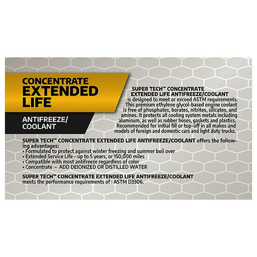 Super Tech Extended Life Concentrate AF/Coolant EasyOptionXY LLC