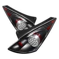Spyder Nissan 350Z 03-05 LED Tail Lights Black ALT-YD-N350Z02-LED-BK OffRoadUSA.com