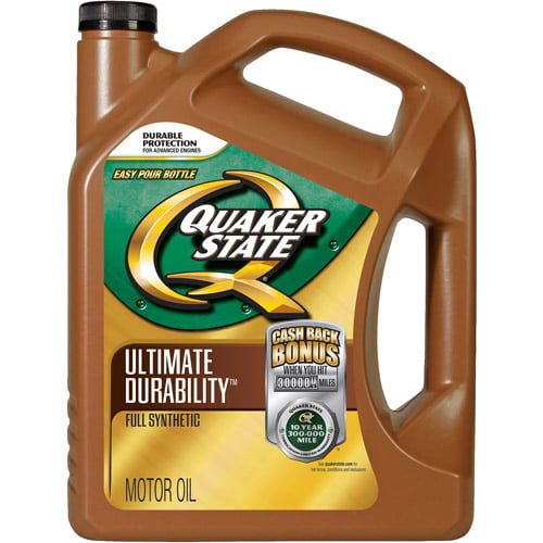 Quaker State Ultimate Durability 5W20 Motor Oil, 5 qt EasyOptionXY LLC