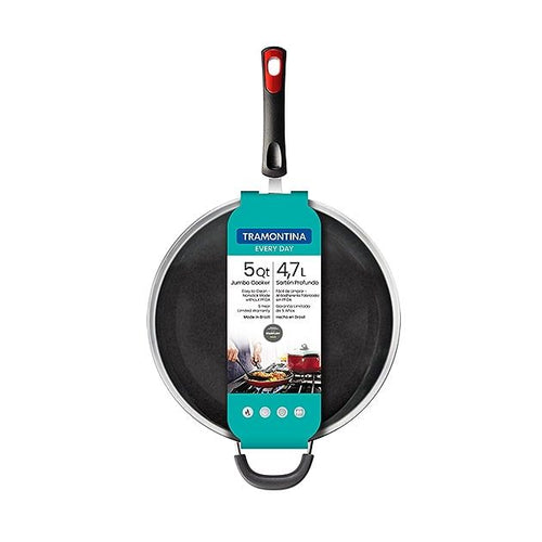 Tramontina EveryDay 5 Qt Aluminum Nonstick Covered Jumbo Cooker Red EasyOptionXY LLC