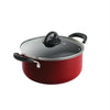 Tramontina Everyday 5 Qt Aluminum Nonstick Covered Dutch Oven Metallic Red EasyOptionXY LLC