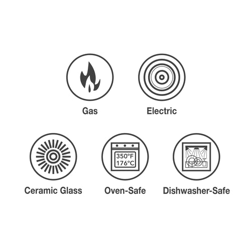 Tramontina Everyday 5 Qt Aluminum Nonstick Covered Dutch Oven Metallic Red EasyOptionXY LLC
