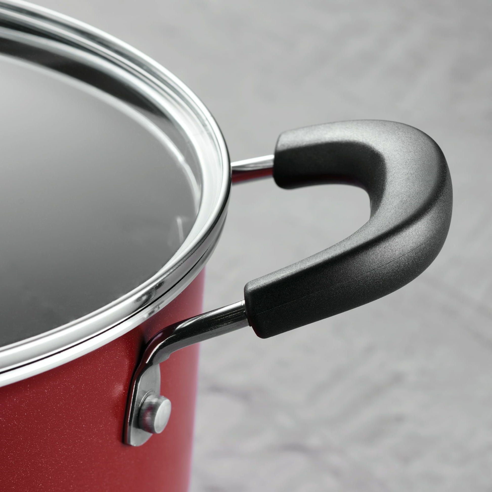 Tramontina Everyday 5 Qt Aluminum Nonstick Covered Dutch Oven Metallic Red EasyOptionXY LLC