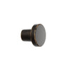 Dark Bronze "Lounge" Cabinet Knob and Wire Drawer Pulls Euro • Knobs