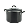 Tramontina 8 Qt Style Gray Non Stick Covered Stock Pot EasyOptionXY LLC