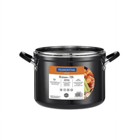 Tramontina 8 Qt Style Gray Non Stick Covered Stock Pot EasyOptionXY LLC