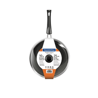 Tramontina 10 In Champagne Nonstick Covered Deep Saute Pan EasyOptionXY LLC